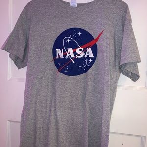 Gray “NASA” Shirt, Size Medium
